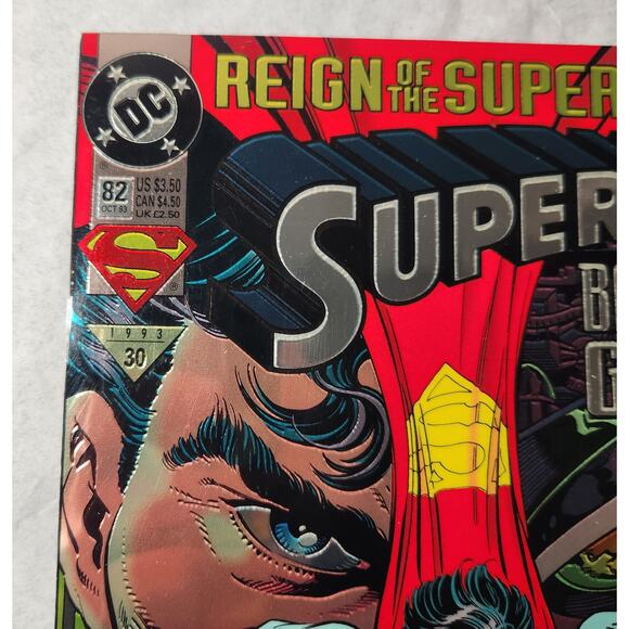 DC Comics Reign Of Superman Foil (1993) & Superman & Batman (1982) Pre-owned - Picture 3 of 10